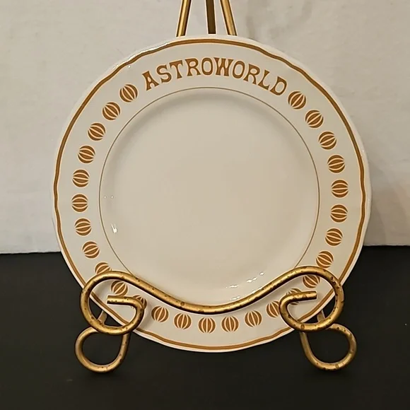 Vintage Astroworld Plates